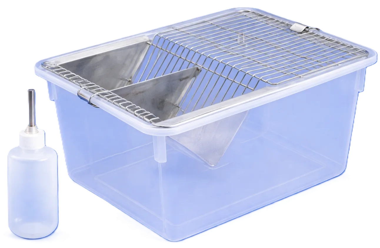 Animal Cage with water Bottle